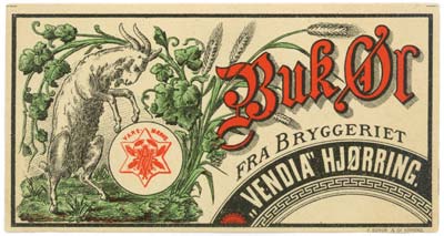 Bukøl fra før år 1900. Hjemmesiden indeholder nu over 360 gamle øletiketter fra omkring 120 danske ølbryggerier - 